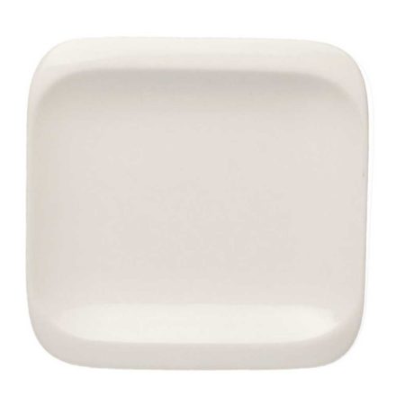 Infinity négyszög tányér 11,5*11,5 cm, porcelán