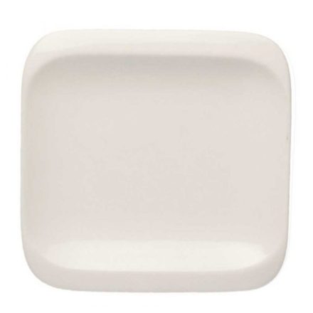 Infinity négyszög tányér 14*14 cm, porcelán