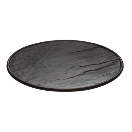 Slate Design lapostányér, 25 cm, matt, porcelán