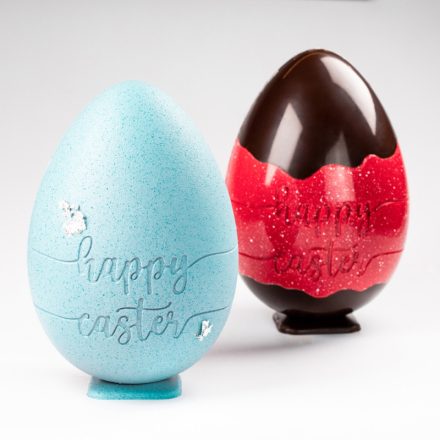 Húsvéti csokoládéforma Happy Easter, tojás, polikarbonát