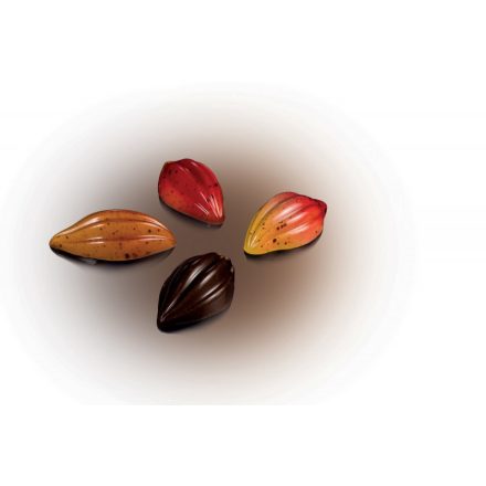 Bonbon csokoládéforma (MA1018), 275x175 mm, polikarbonát