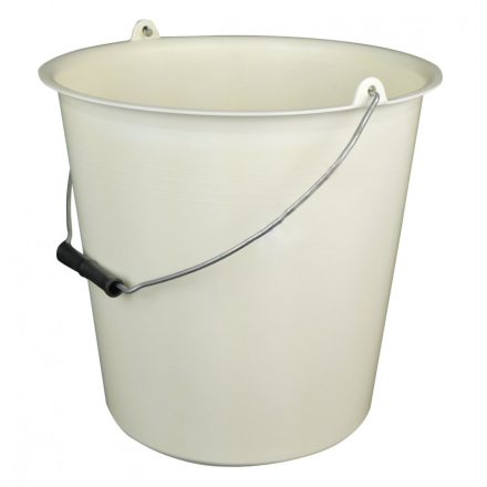 Vödör 12 liter 29-30 cm fém füllel