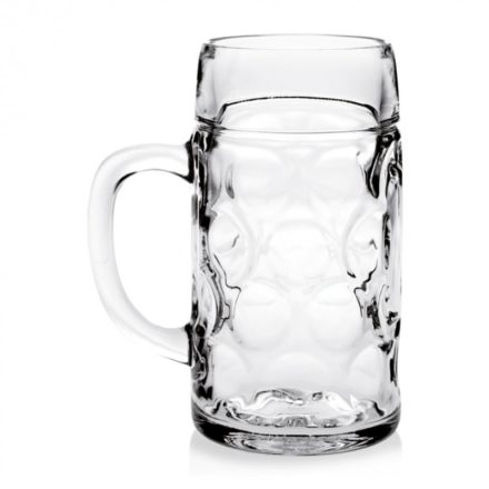 Bayern Tankard söröskorsó, 600 ml, üveg