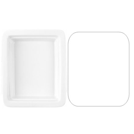 GN edény, 1/2 65 mm, 3 l, kemény porcelán