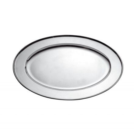 Tálca ovális méret 40 cm vastagság 0,4 mm