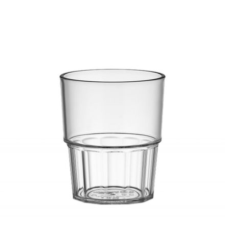 Polikarbonát pohár 180ml egymásba rakható