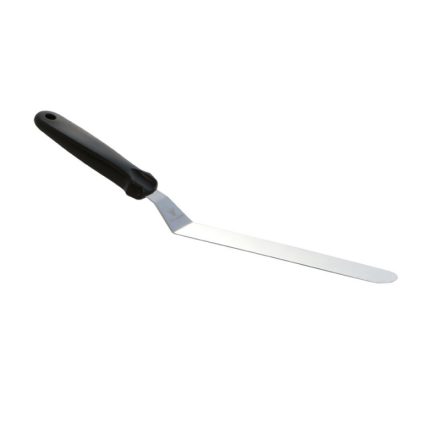 Hajlított Kenőkés-SPATULA Penge mérete: 30 x 200 mm - Fogantyú mérete: 130 mm - Martellato minőség