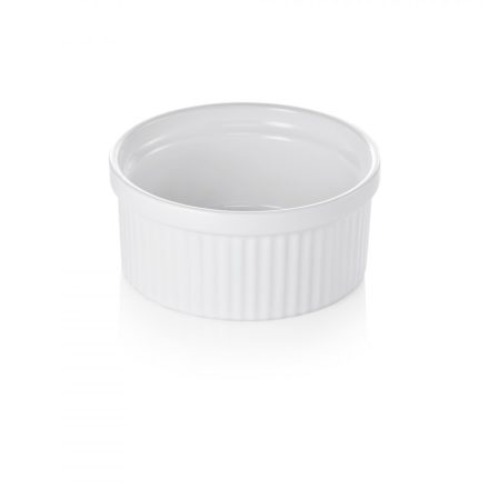 Ramekin szufléforma, 11x5 cm, porcelán, sorolható