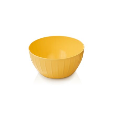 DELÍCIA műanyag tál ø 22 cm, 2,5 l, sárga