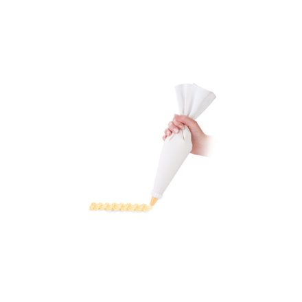 DELÍCIA Habzsák 35 cm, vászon, 6 adagolófej
