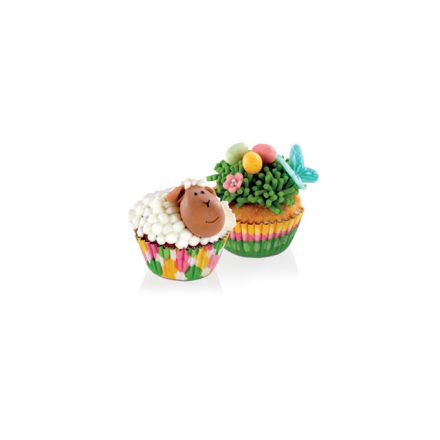 DELÍCIA mini muffinpapír ø 4 cm, 100 db, tavaszi