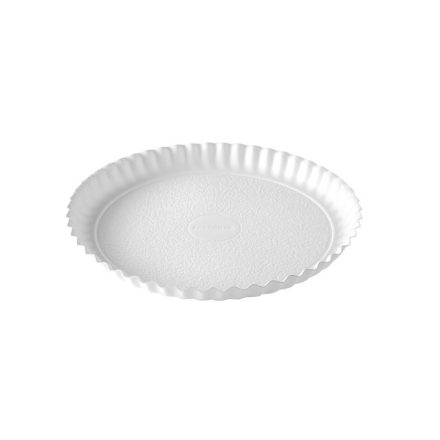 DELÍCIA Tálca ø 34 cm, fehér, 2 db