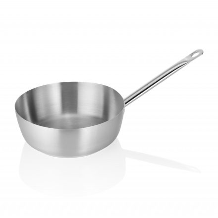 1,5 literes rozsdamentes  nyeles lábas 20 cm-es átmérővel - Saute pan - német minőség
